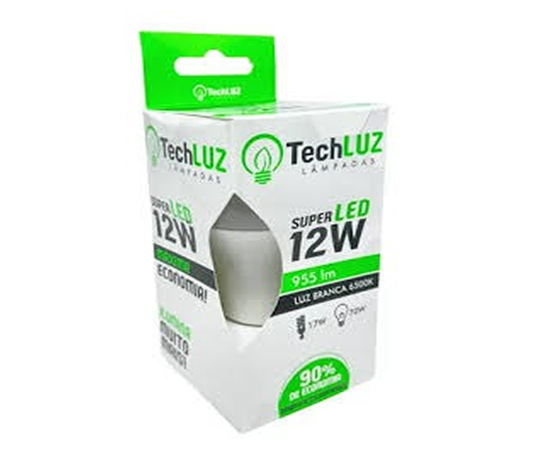 LAMPADA TECHLUZ 12W